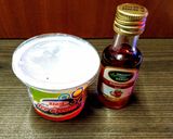 A picture of step 1 of Red cloud jewel shake.