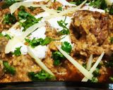 A picture of step 8 of Mutton handi.
