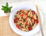 Foto langkah ke 12 dari resep Tumis Jamur Shimeji.