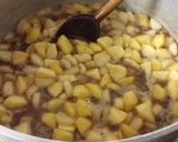 Une image de l'étape 3 de Confiture poires/pommes/châtaignes à la vanille de Madagascar.