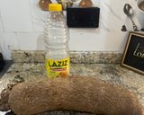 A picture of step 1 of Roasted Ji (yam) and sauce.