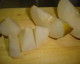 A picture of step 1 of Asian Pear Sorbet.