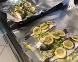 Une image de l'étape 8 de Daurades royales farcies, fenouil et citron.
