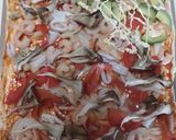 A picture of step 8 of Our Family's Easy Recipe For Pizza To Serve To Guests.