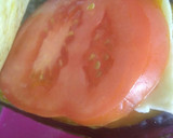 Foto del paso 4 de la receta: Abanico de berenjena con tomate y queso
