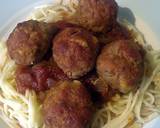 Vickys Halloween Spaghetti & Eyeballs (Meatballs) GF DF EF DF NF recipe step 12 photo