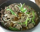 A picture of step 11 of Beef with Vegetables.