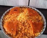 عکس مرحله 2 از دستور بادمجان پلو قزوین