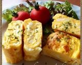 A picture of step 6 of Simple Mayo-Cheese Tamagoyaki.
