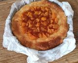 Foto del paso 9 de la receta: Tarta de queso de nísperos y base de crumble de almendras