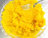A picture of step 1 of Halloween Pumpkin-Shaped Kabocha Squash Sweets.
