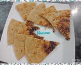 A picture of step 4 of Gur Paratha.