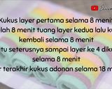 Foto langkah ke 8 dari resep Bolu gulung rainbow mini.