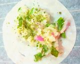 Foto del paso 1 de la receta: Rollitos de pavo relleno de puré de papas y cebolla