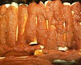 A picture of step 11 of Beef Enchiladas.