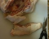 A picture of step 2 of K.I.S Roasted chicken [keep it simple].