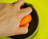 A picture of step 2 of Fizzy Tangerine Crush Jellies.