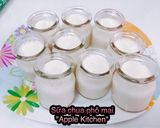 Hình bước làm 4 của món Sữa chua phô mai
