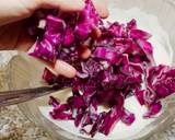 Joghurtos lilakáposzta saláta recept lépés 3 foto