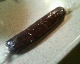 A picture of step 3 of "Chatsū" Japanese Confectionery.