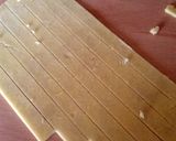 A picture of step 3 of Vickys Frangipane Tart Tray Bake, GF DF EF SF.