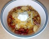 A picture of step 6 of Bees knees beans.