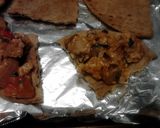 A picture of step 10 of Tomato & Pork, Cheese Melts.