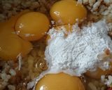 A picture of step 3 of Rice casserole with eggs.
