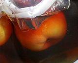 A picture of step 5 of Poached Peaches Scented with Lemon Verbena.