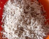 A picture of step 2 of Crispy coconut balls milk candy 🍭.