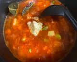 A picture of step 2 of Cream Cheese and Tomato Veg Soup.