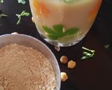 सत्तु का नमकीन शरबत (sattu ka namkeen sharbat recipe in Hindi) रेसिपी चरण 3 फोटो
