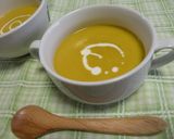 A picture of step 4 of Soy Milk Kabocha Squash Soup.