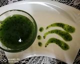 A picture of step 8 of Kiwi sauce.