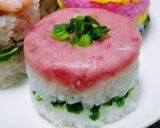 A picture of step 5 of Mini Sushi Cakes.