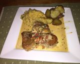 A picture of step 9 of Pork Medallions In Sage Cream Sauce.