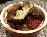 A picture of step 9 of Quick Cocoa and Fruit Bubbles.