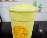 Hình bước làm 3 của món Sinh tố bơ