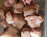 Foto del paso 1 de la receta: Patatas guisadas con costilla ibérica Olla GM D