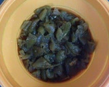 A picture of step 2 of Cassata with Plums Left Over from Umeshu.