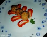 A picture of step 4 of Potato Cheese Bomb.