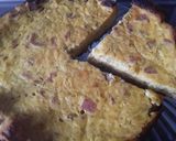 Foto del paso 9 de la receta: Tarta de Cebollas y tocineta con base de pan de molde a la "Nata" 🥧🍳🥓🍞🌰🌰🌰🍞🥓🍳🥧