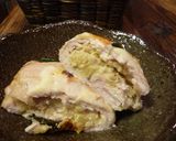 A picture of step 8 of Panfried Chicken with Cheese and Potatoes.