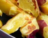 A picture of step 2 of Low-Calorie Non-Fried Sweet Potatoes Lemon Flavored.