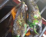 Foto del paso 1 de la receta: Chiles rellenos de verduras con queso a la Mario's