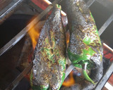 Foto del paso 1 de la receta: Chiles rellenos de verduras con queso a la Mario's