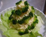 A picture of step 7 of Christmas 2008 Potato Salad Christmas Tree.