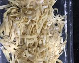Foto del paso 5 de la receta: Fetuccini a la crema con tocino