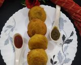 A picture of step 3 of Chickpea Flour (Batata Vada).