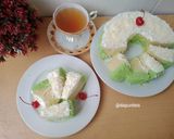 Foto langkah ke 10 dari resep Bolu Labu Siam Kukus.